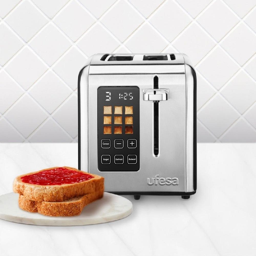 Ufesa Tostador Digital Perfect Toaster De 2 Ranuras 950W