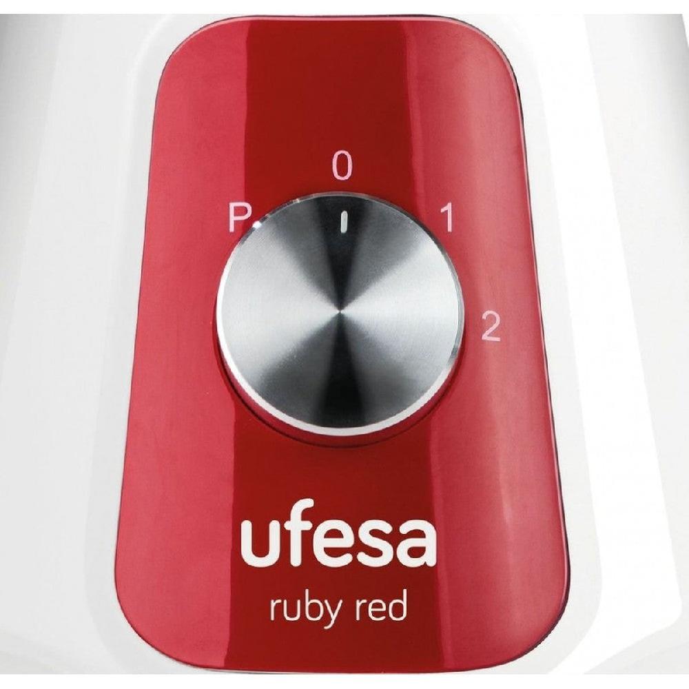 Ufesa Batidora De Vaso Ruby Red 1 5L 1500W