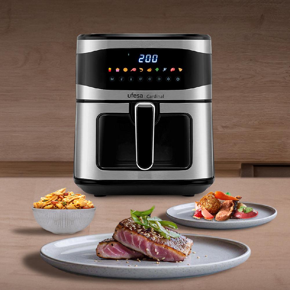 Ufesa Freidora De Aire Digital 6.5L Cardinal