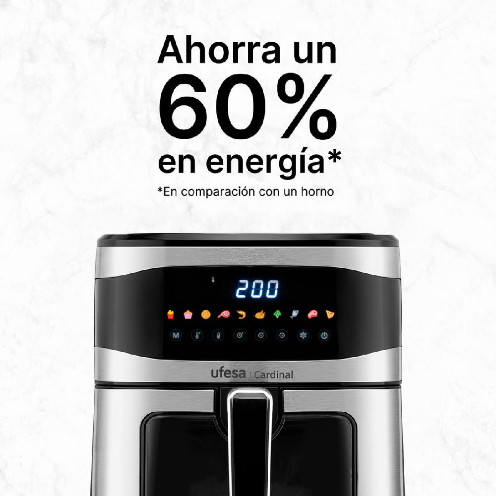 Ufesa Freidora De Aire Digital 6.5L Cardinal