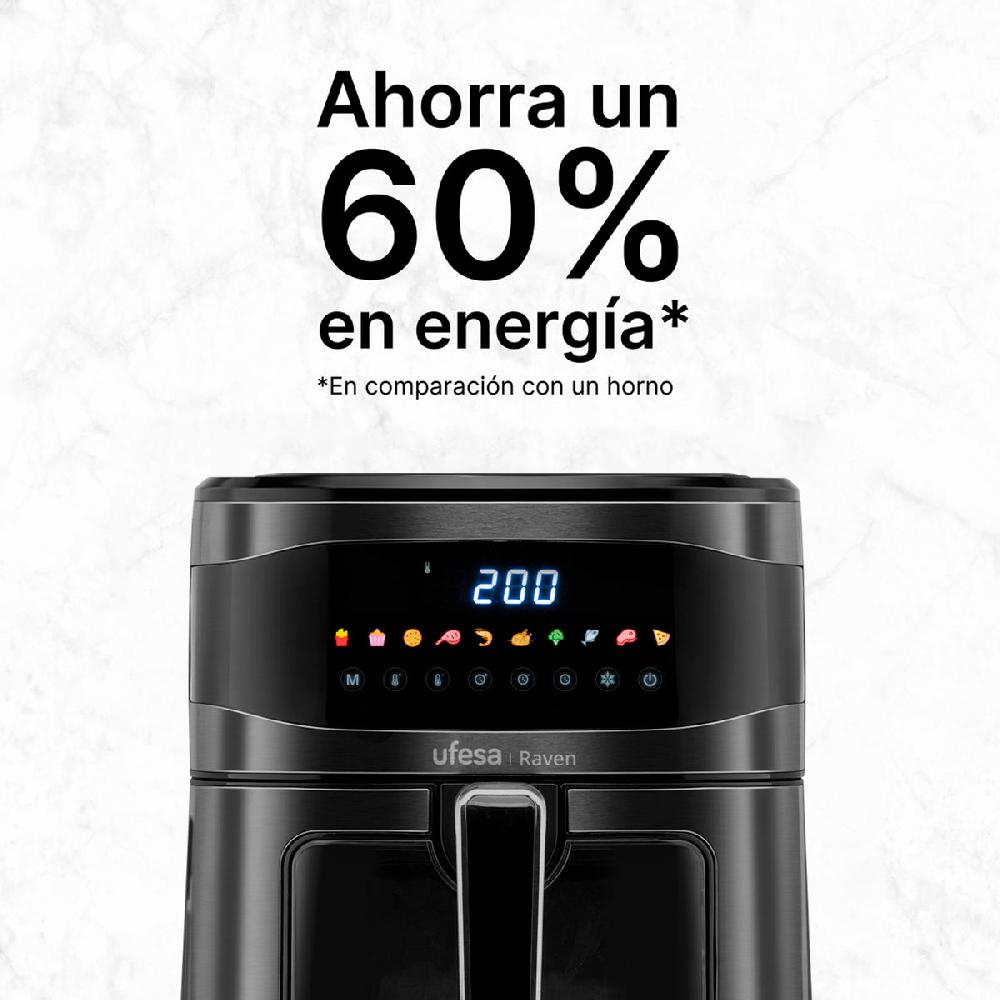 Ufesa Freidora De Aire Digital 6.5L Raven