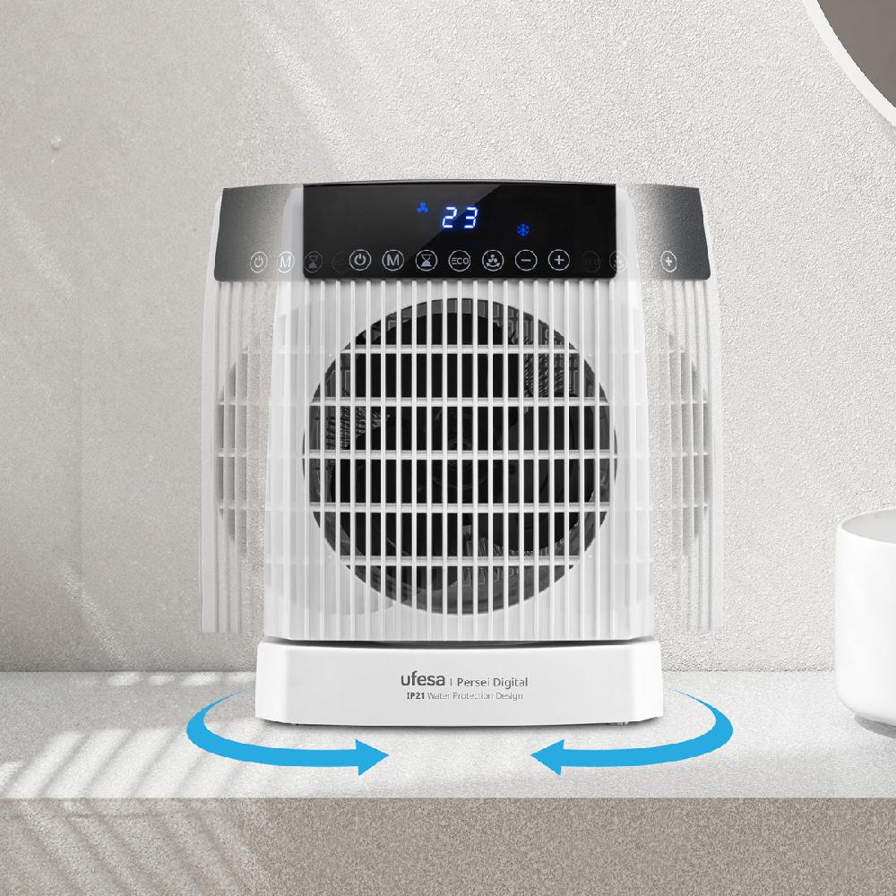 Ufesa Ventilador Calefactor Persei Digital