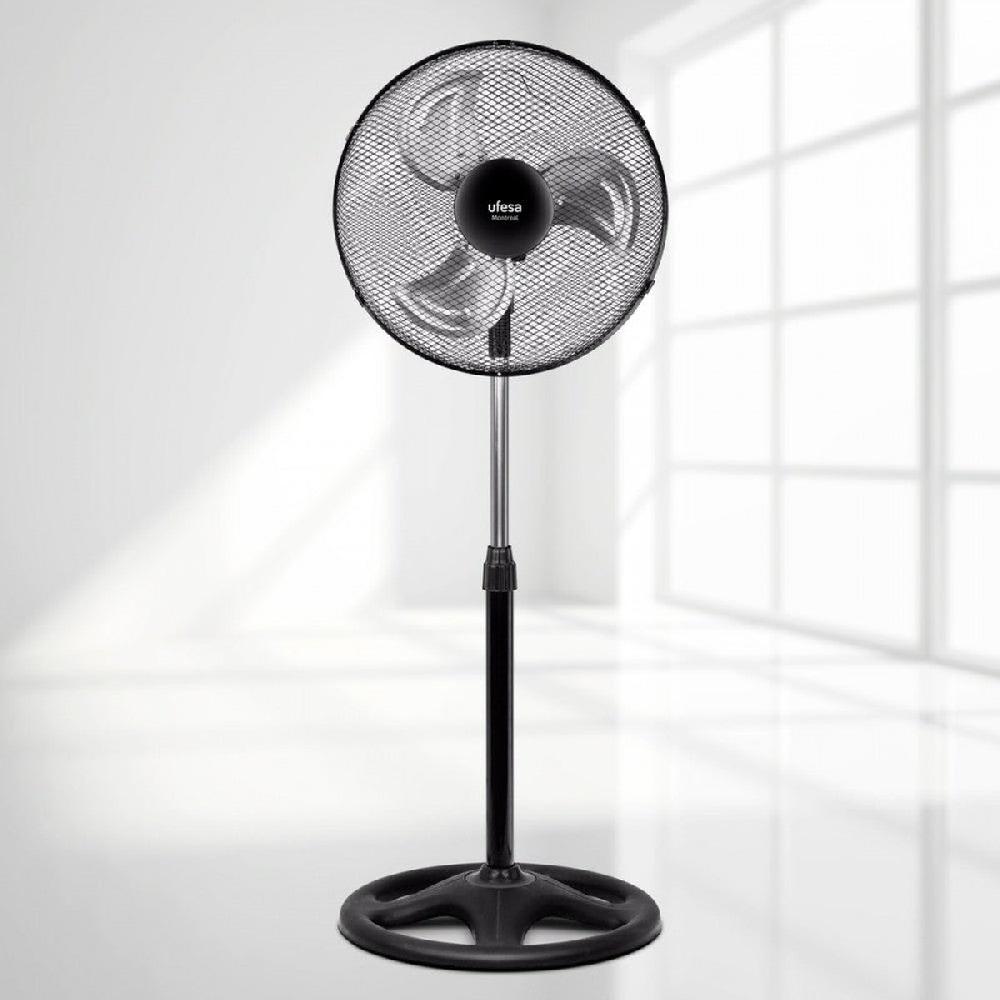 Ufesa Ventilador De Pie Metálico Montreal