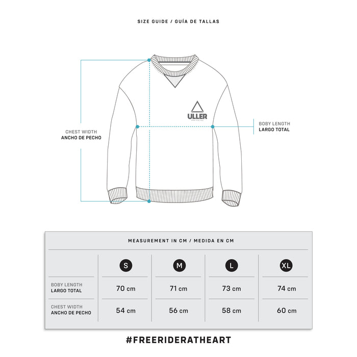 Uller Las Leñas Azul Celeste