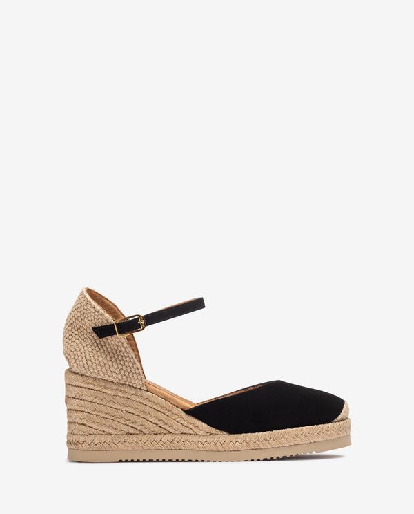 unisa Alpargata pala-talón en ante