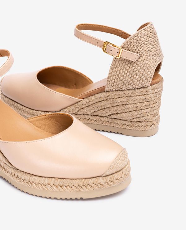 Unisa Alpargata Pala-talón En Piel