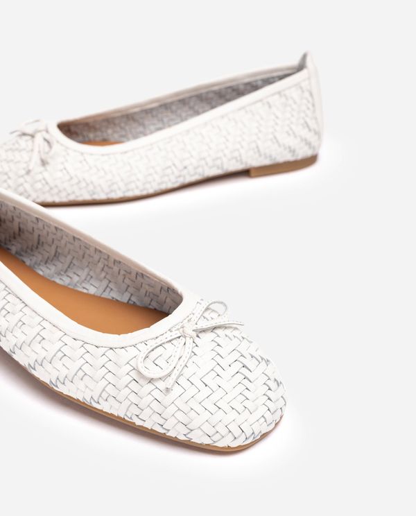 Unisa Bailarina De Piel Trenzada