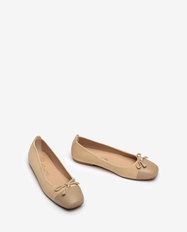 Unisa Bailarina De Punta Cuadrada En Contraste