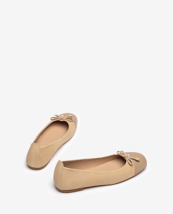 Unisa Bailarina De Punta Cuadrada En Contraste