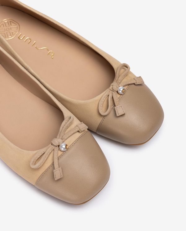 Unisa Bailarina De Punta Cuadrada En Contraste