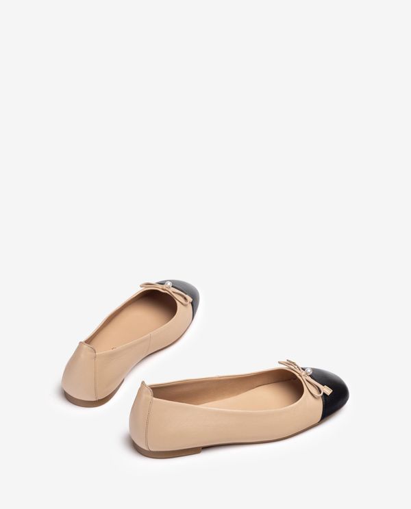 Unisa Bailarina De Punta Cuadrada En Contraste