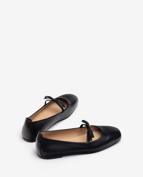 Unisa Bailarina De Punta Cuadrada Y Lazo