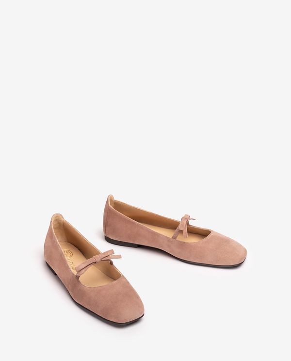 Unisa Bailarina De Punta Cuadrada Y Lazo