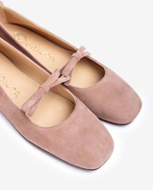 Unisa Bailarina De Punta Cuadrada Y Lazo
