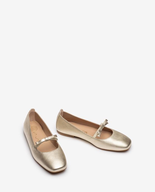 Unisa Bailarina De Punta Cuadrada Y Lazo