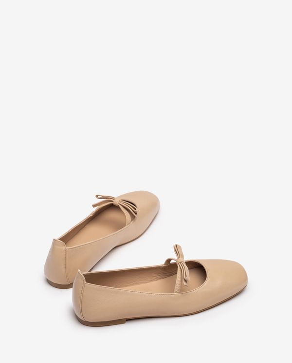 Unisa Bailarina De Punta Cuadrada Y Lazo