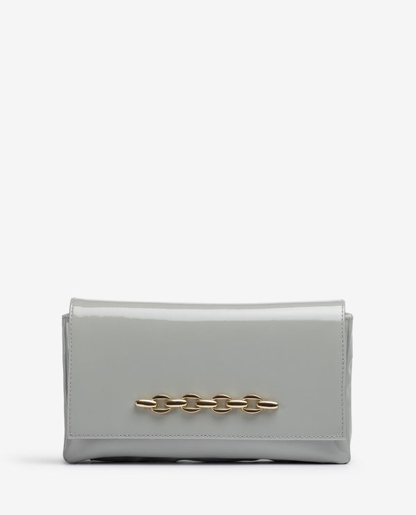 unisa Bolso de charol con adorno