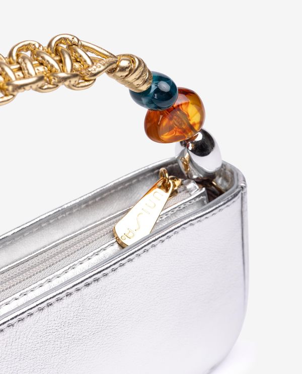 Unisa Bolso De Mano Con Asa Trenzada Y Adorno