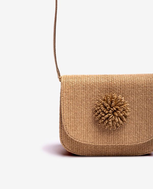 Unisa Bolso De Rafia Con Adorno