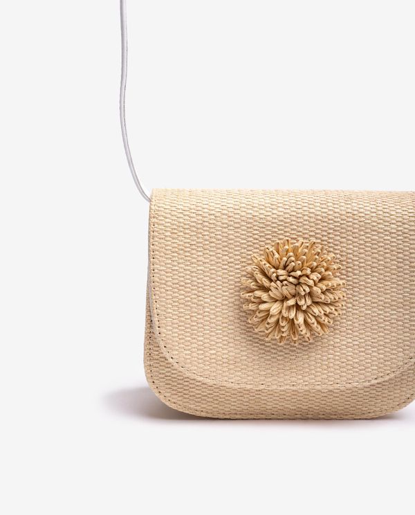 Unisa Bolso De Rafia Con Adorno
