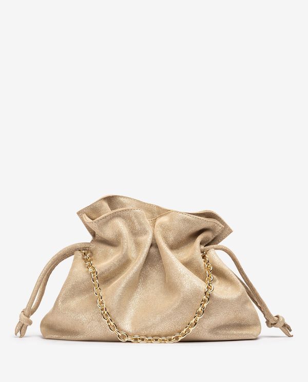 unisa Bolso fruncido de ante