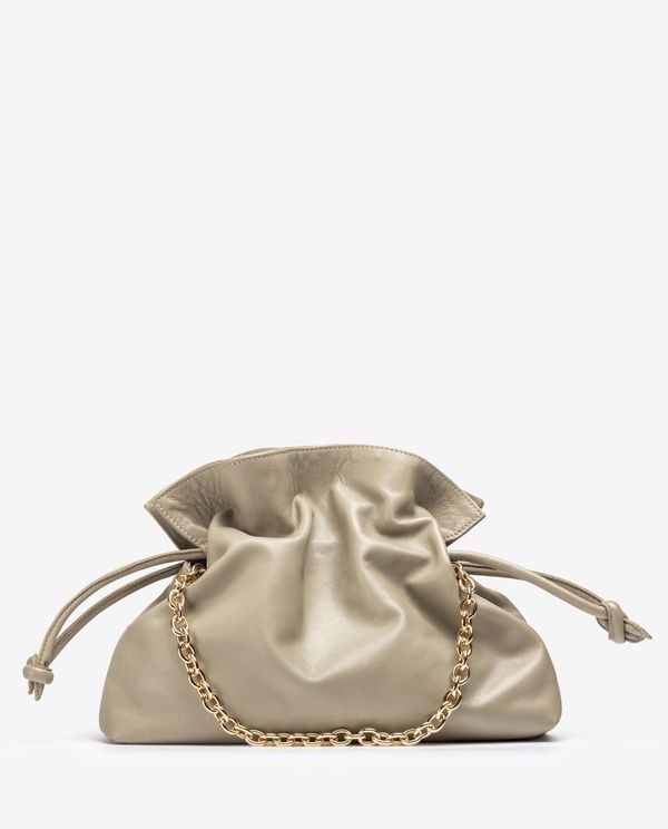 unisa Bolso fruncido de piel