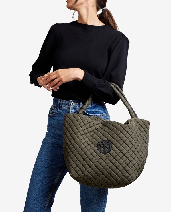 Unisa Bolso Grande Tejido Acolchado