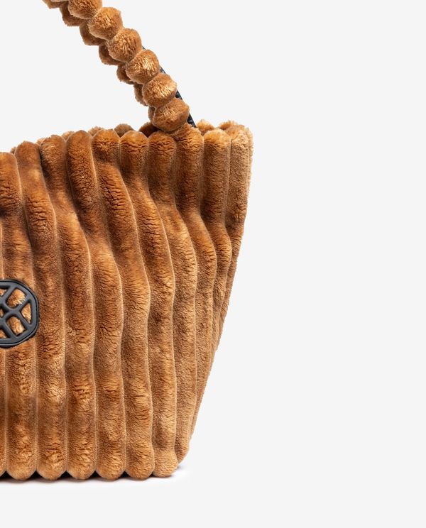 Unisa Bolso Grande Tejido De Pelo