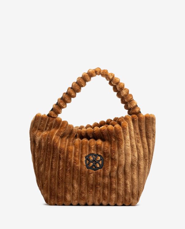 unisa Bolso grande tejido de pelo