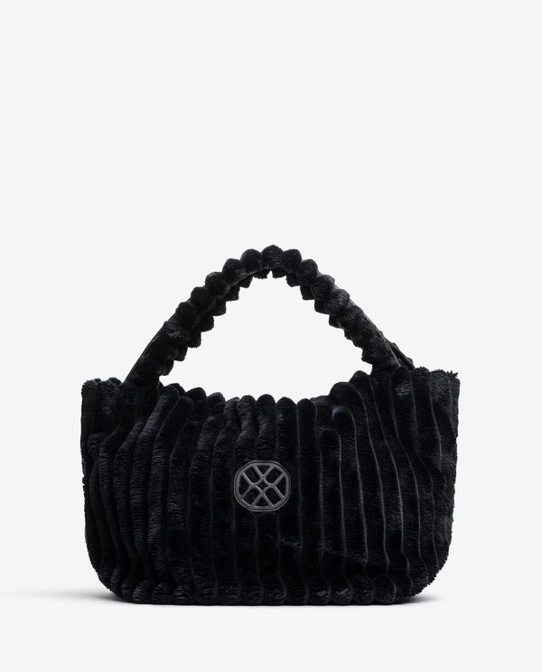 unisa Bolso grande tejido de pelo