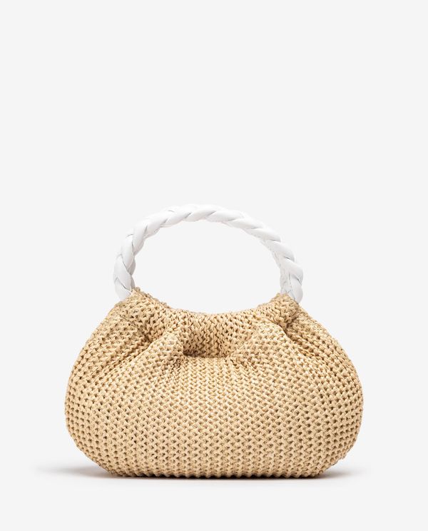 unisa Bolso pequeño con asas trenzadas