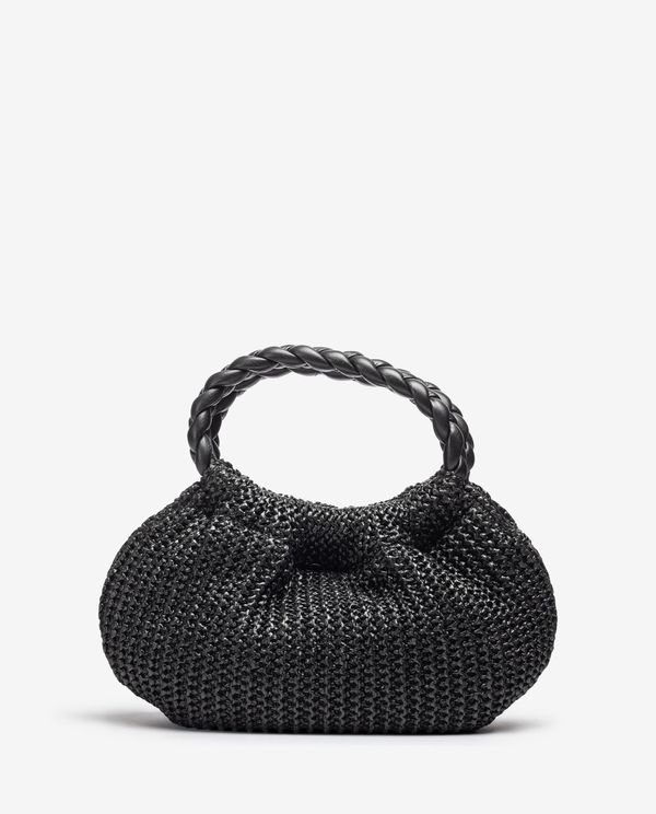 unisa Bolso pequeño con asas trenzadas