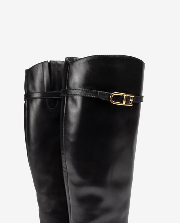 Unisa Bota Con Adorno En La Caña