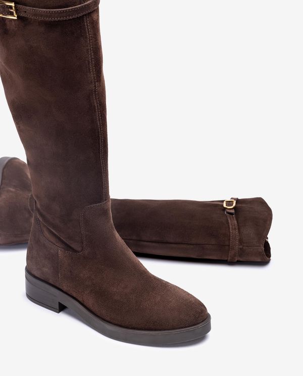 Unisa Bota Con Adorno En La Caña