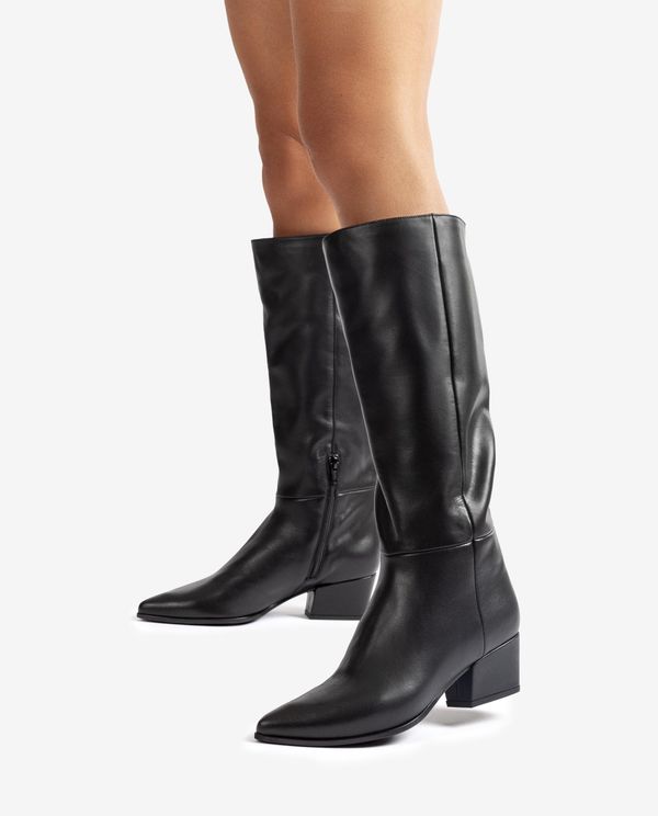 Unisa Bota Con Tacón-cuña