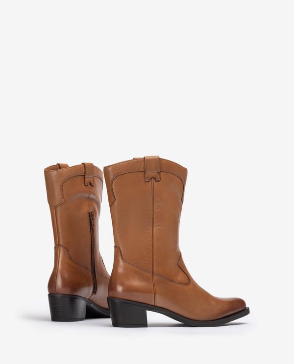 Unisa Bota Cowboy De Media Caña