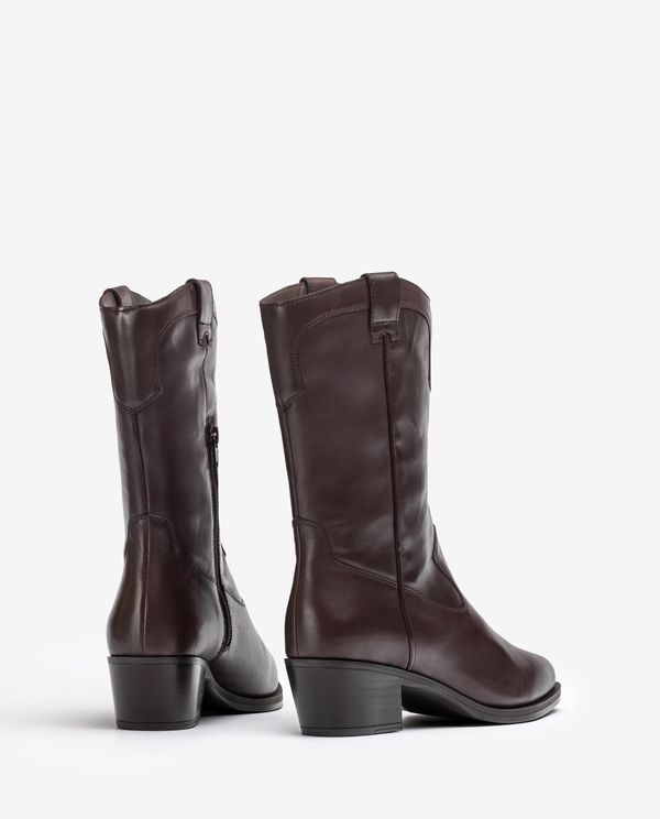 Unisa Bota Cowboy De Media Caña