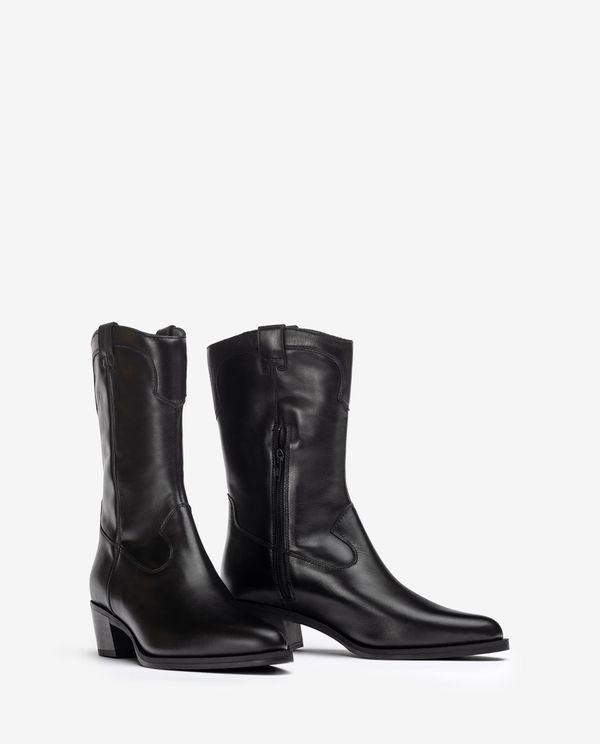 Unisa Bota Cowboy De Media Caña