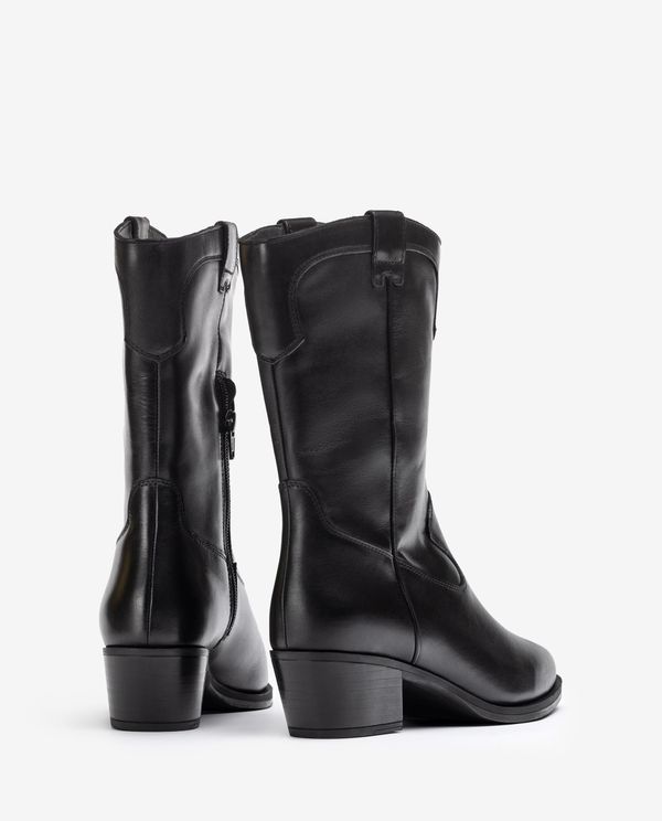 Unisa Bota Cowboy De Media Caña