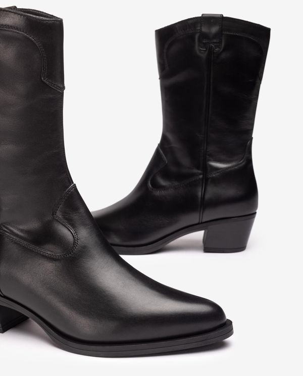 Unisa Bota Cowboy De Media Caña