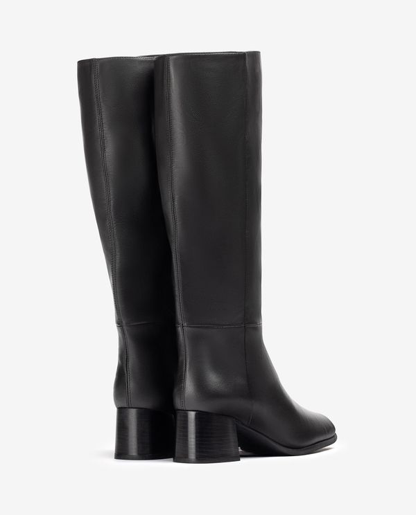 Unisa Bota De Caña Alta Y Punta Cuadrada