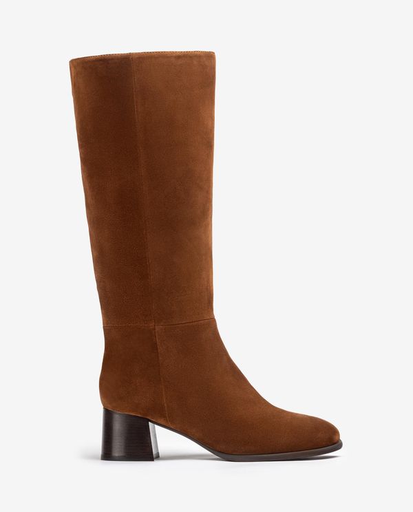 unisa Bota de caña alta y punta cuadrada