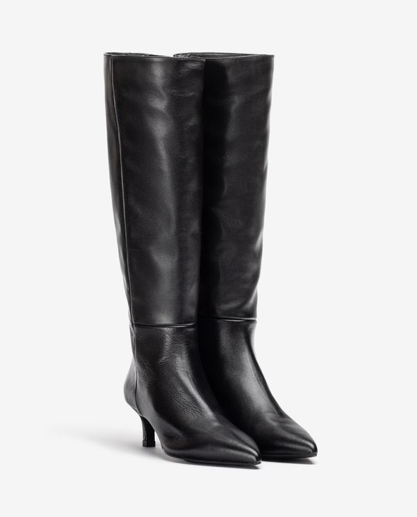 Unisa Bota De Caña Alta Y Punta Fina