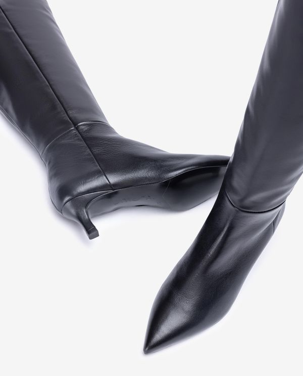 Unisa Bota De Caña Alta Y Punta Fina