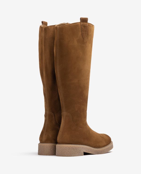 Unisa Bota De Caña Alta Y Suela De Goma