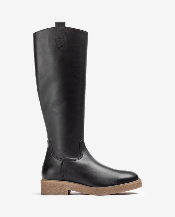 unisa Bota de caña alta y suela de goma