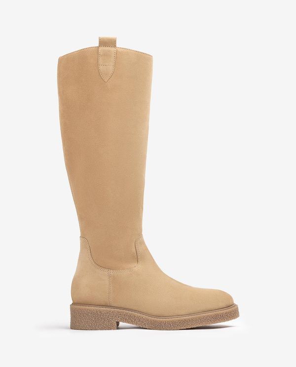 unisa Bota de caña alta y suela de goma