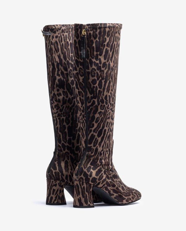 Unisa Bota De Punta Cuadrada Y Cremallera Trasera