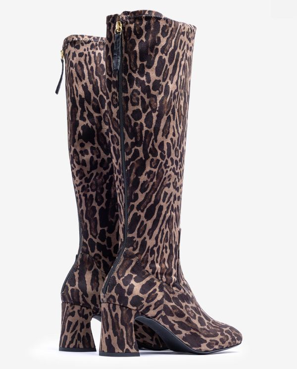 Unisa Bota De Punta Cuadrada Y Cremallera Trasera