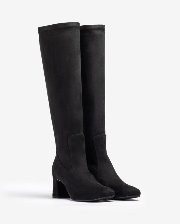 Unisa Bota De Punta Cuadrada Y Cremallera Trasera